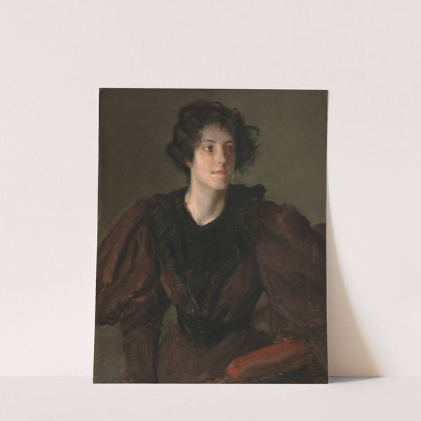 Study Of A Young Woman by William Merritt Chase