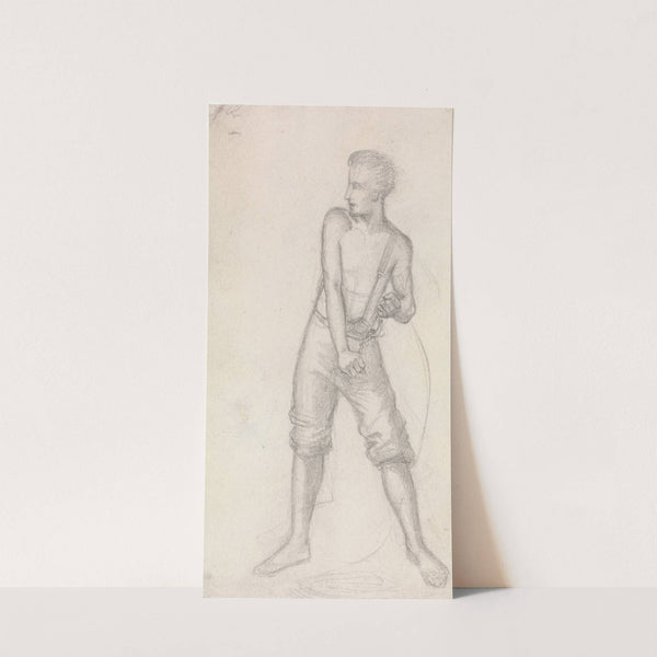 Study of a Youth by Sir John Everett Millais