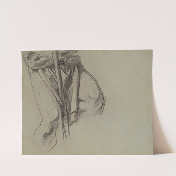 Study of Adam for the &#039;Fifteen Mysteries of the Rosary&#039; by John Singer Sargent
