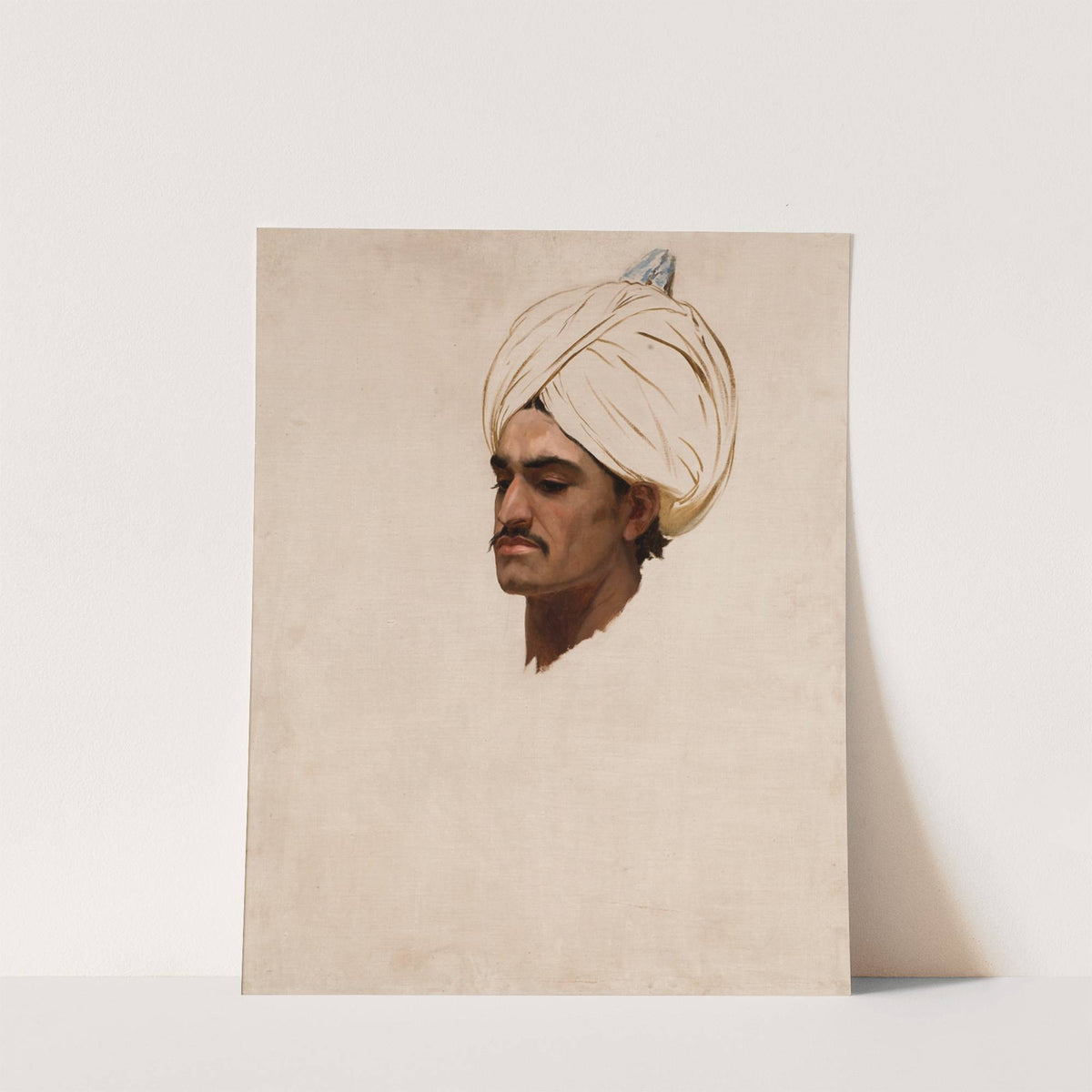 Study of an Arab's Head by Stanisław von Chlebowski