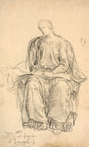 Study of an evangelist (1859)