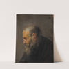 Study of an Old Man in Profile by Rembrandt van Rijn