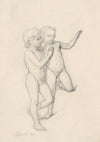 Study of angels for the painting ‘The Immaculate Conception of the Blessed Virgin Mary’