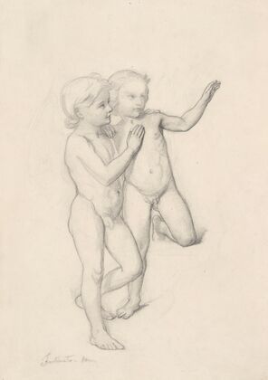 Study of angels for the painting ‘The Immaculate Conception of the Blessed Virgin Mary’