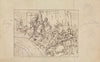 Study of Armored Knights in Battle with Horses