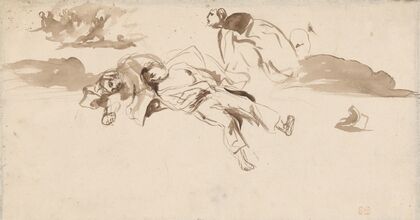 Study of Bodies ‘Liberty Leading the People’ (1830)