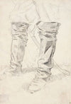 Study of Cavalry Officer’s Boots
