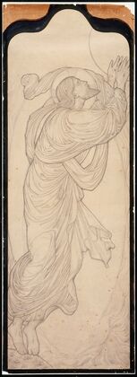 Study of Christ for ‘The Ascension’ (1874)