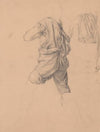 Study of clothing of the assailant to the painting ‘Martyrdom of St. Matthias’