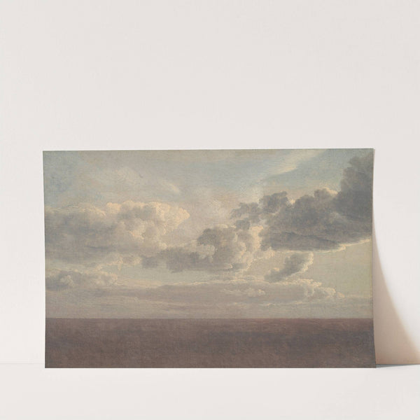 Study of Clouds over the Sea (1826) by Christoffer Wilhelm Eckersberg