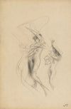 Study of Dancing Nudes