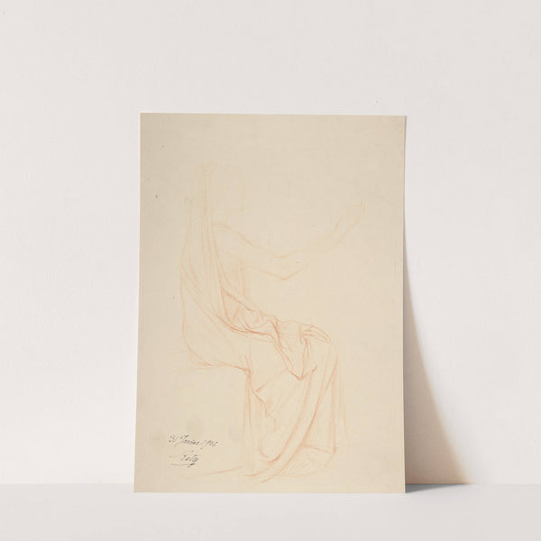 Study of Drapery by Louis-Oscar Roty