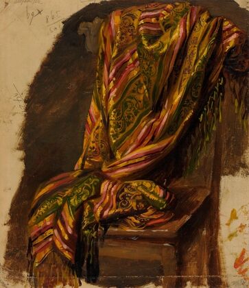 Study of drapery (after 1860)