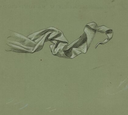 Study of drapery, no. 1