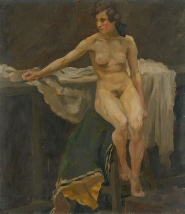 Study of Female Nude