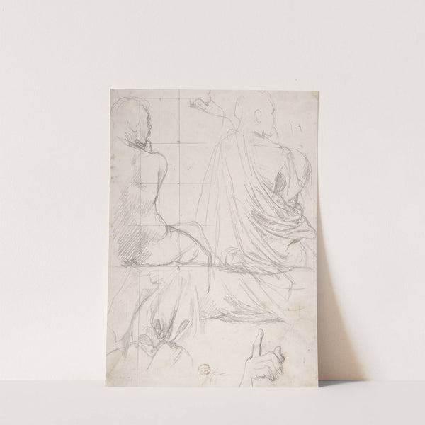 Study of Figures by Jean Auguste Dominique Ingres