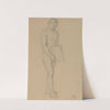 Study of figures for the painting &#039;Queen Jadwiga&#039;s Oath&#039; by Józef Simmler