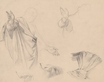 Study of figures in togas