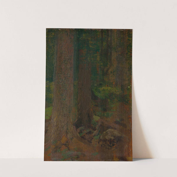 Study of Forest (1890–1910) by Ferdinand Katona