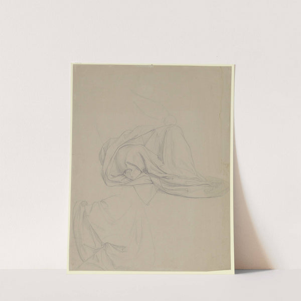 Study of garments. by Eduard von Steinle