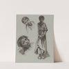 Study of Gipsies (1867) by Alfred Cluysenaar