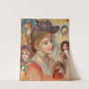 Study of Girls&#039; Heads (Étude de têtes de jeunes filles) by Pierre-Auguste Renoir