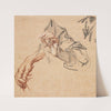 Study of Hands (1700s) by Pierre Lenfant
