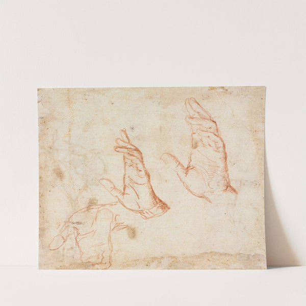 Study of Hands (verso) by Camillo Procaccini