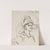 Study of Head and Shoulders of Woman with Headdress by Félicien Rops