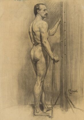 Study of Male Nude (1910–1920)