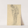 Study of Male Nude by Emil Alexay-Olexák