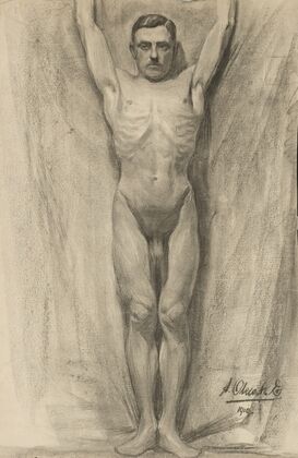Study of Male Nude