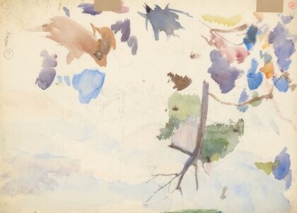 Study of mountain flowers (1880)