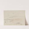 Study of Mountainous Landscape with Clouds by Barbara Bodichon