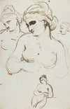 Study of Nude Female