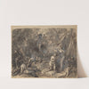 Study of Nude Figures in a Wooded Area by Robert Smirke