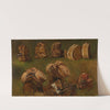 Study of Pack Saddles and other Objects by Anders Askevold