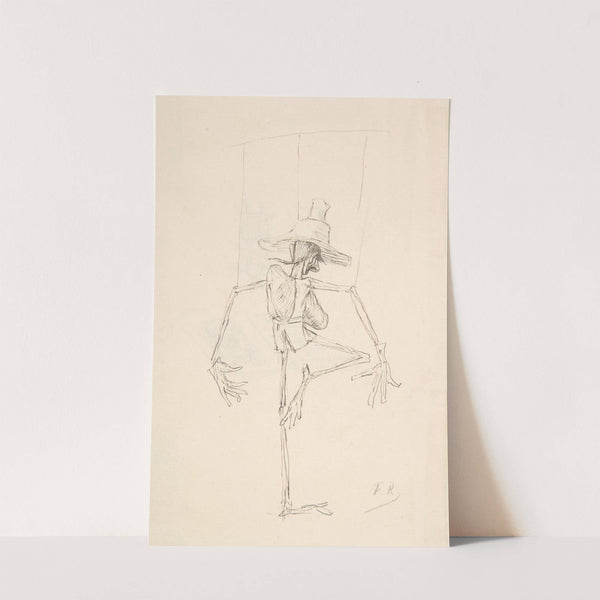 Study of Patin by Félicien Rops