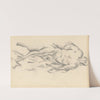 Study of Puget’s ‘Milo of Crotona’ (1895-1898) by Paul Cézanne