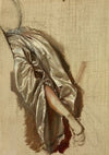Study of Quinn Barbara’s Arm to the Painting ‘The Death of Barbara RadziwiÅÅ’
