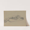 Study of Reclining Male Nude by Emil Alexay-Olexák