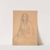 Study of Saint (1841) by Louis Janmot