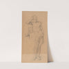 Study of the act to the figure of John of Finland for the painting &#039;Catherine Jagiellon in Gripsholm Prison&#039; by Józef Simmler