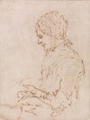 Study of the Artist’s Mother Sewing