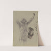 Study of the Figure and Head of Christ in &#039;Christ on the Cross and Mary Magdalene&#039; by Mosè Bianchi