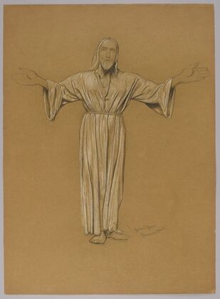 Study of the Figure of Christ (1908)