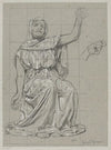 Study of the Figure of One of the Norns (1889)