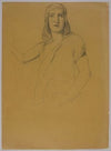 Study of the Figure of St John the Baptist (1910 - 1912)