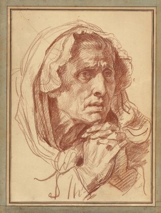 Study of the Head of an Old Woman