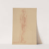 Study of the male nude by Jozef Hanula